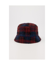 [British Sporting Club] Casentino Check Bucket Hat