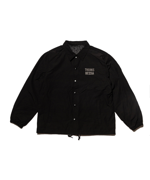 ARCH LOGO COACH JACKET-BLACK