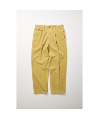 헨리코튼(HENRY COTTONS) [British Sporting Club] Pleated heavy corduroy pants_AHPAW24731YEX 상품 이미지