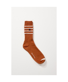 [British Sporting Club] Golf artwork single socks_ARLAW24701ORX