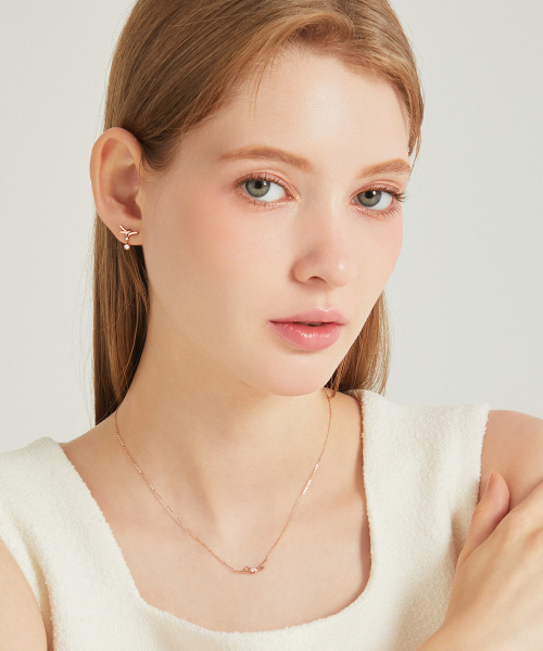 제이에스티나() HERBOW 14K 목걸이 (JJRBNQ4BF277R4420) 상품 이미지