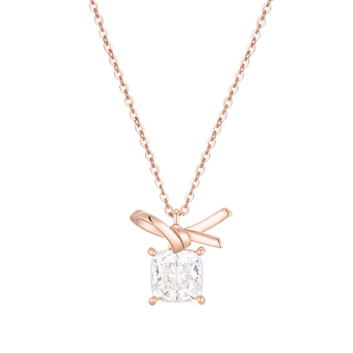 제이에스티나() HERBOW 14K 쿠션컷 목걸이 (JJRBNQ4BF279R4420) 상품 이미지