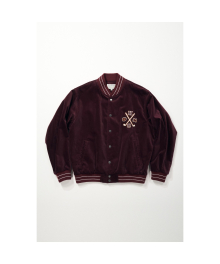 [British Sporting Club] Golf artwork velvet blouson jacket _AHUAW24721WIX