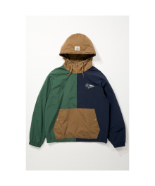 [British Sporting Club] Color block anorak jumper_AHUAW24701NYX