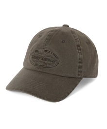 Overdyed E/T-Logo Cap Charcoal