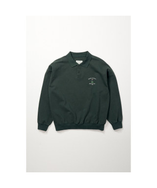 헨리코튼(HENRY COTTONS) [British Sporting Club] Washing collar sweatshirt_AHTAW24721GRX 상품 이미지