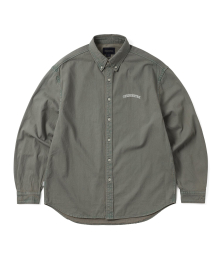 Washed Denim Shirt Grey