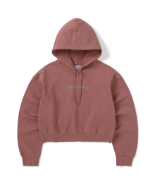 T-Logo W Hoodie Red Wood