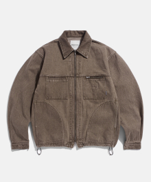 Denim Work Jacket L.Mocha