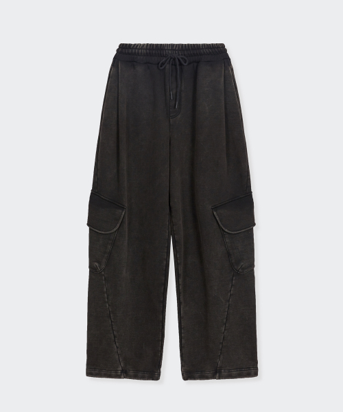 Плотные карго Washed Black