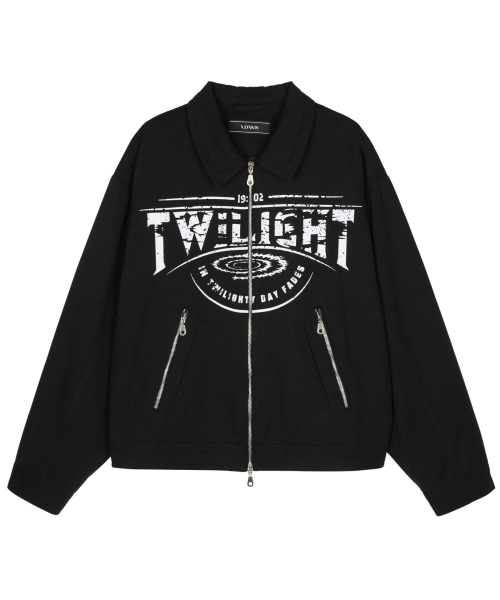 아이돈워너셀() Twilight Work Jacket Black 상품 이미지