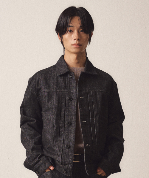 Raw Denim Jaket_Black