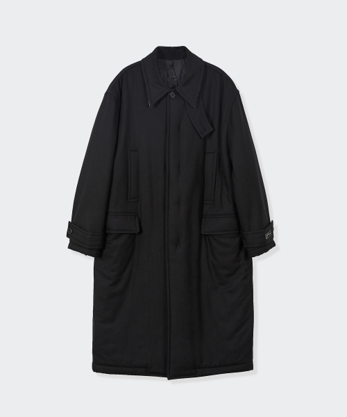 Утепленное пальто Kid A Padded Coat Black