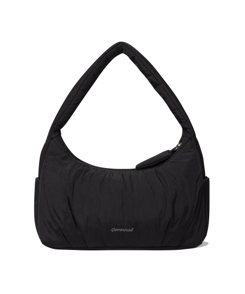 CLOVER HEART PADDED SHOULDER BAG