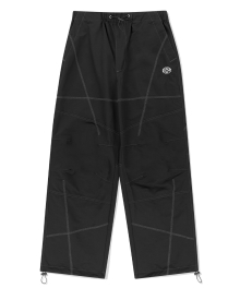 [FW 버전]COVER STITCH PARACHUTE PANT BLACK(MG2EFMPA10A)