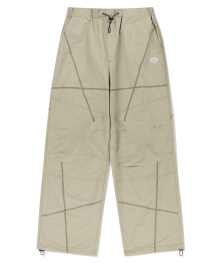 [FW 버전]COVER STITCH PARACHUTE PANT BEIGE(MG2EFMPA10A)