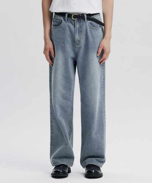 COMFY JEANS (SMOKY LIGHT BLUE)