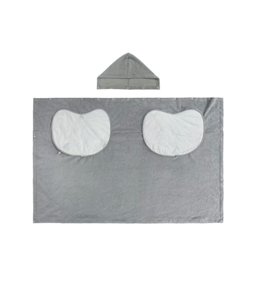OJOS X GATA Deformable Terry Pajama TOP / Grey