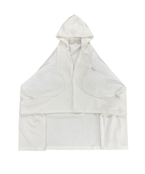 OJOS X GATA Deformable Terry Pajama Top / White