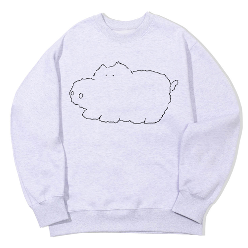 어썸어스(AWESOMEUS) HIPPO SWEAT SHIRTS_3 COLOR - 사이즈 & 후기 | 무신사