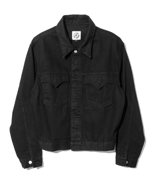 Misfits Trucker Jacket (BLACK)