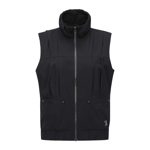 W PLEATED POINT VT_BK