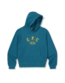 [Mmlg] SLOGAN HOODIE (TURQUOISE BLUE)