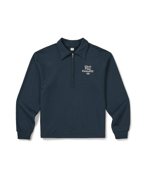 [Mmlg] SPORTS HALF SWEAT (MIDNIGHT BLUE)