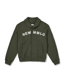 [Mmlg] SHAWL COLLAR SWEAT JUMPER (MOSS KHAKI)