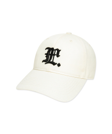 GOTHIC 6PANEL CAP ivory