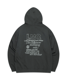 FN DOODLE HOODIE charcoal