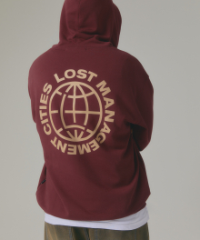 OG COMBO HOODIE burgundy