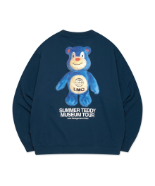 SUMMER TEDDY MUSEUM TOUR SWEATSHIRT dark blue