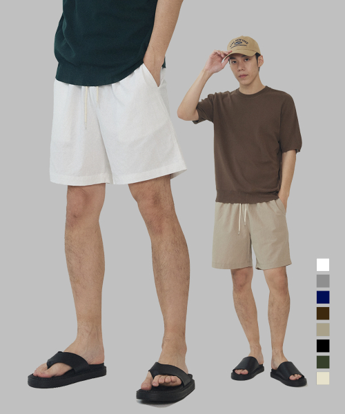 [2PACK] Шорты Linen Like (8 colors)