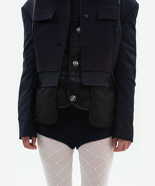 Two suit mixed jacket_RQJAA24512BKX