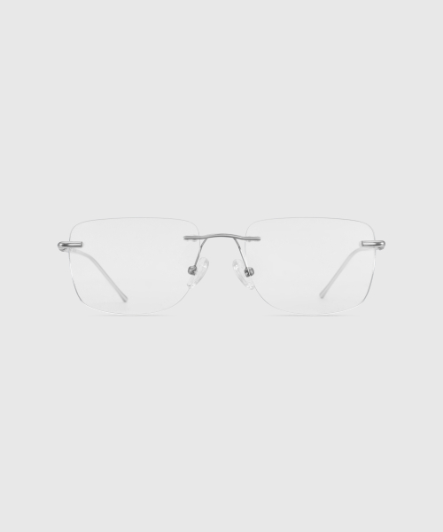 BLUE ELEPHANT リムレスメガネ　RIZZ silver MUSINSA | BLUE ELEPHANT RIZZ silver