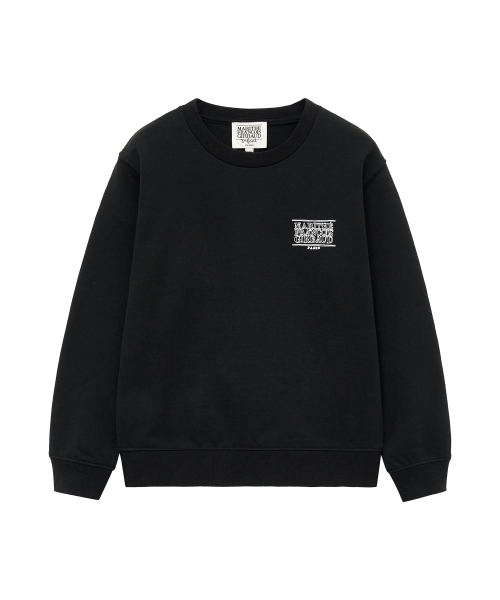 ENFANT DOODLE CLASSIC LOGO SWEATSHIRT black