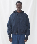 EAST SERVICE SHOP_Vintage Corduroy MA-1 Jumper - Navy