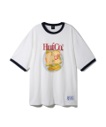 SANDWICH RINGER TEE [WHITE]