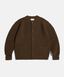 Miller Heavyweight Cardigan Brown