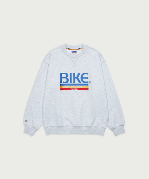 Базовый свитшот с логотипом _ Heather Grey