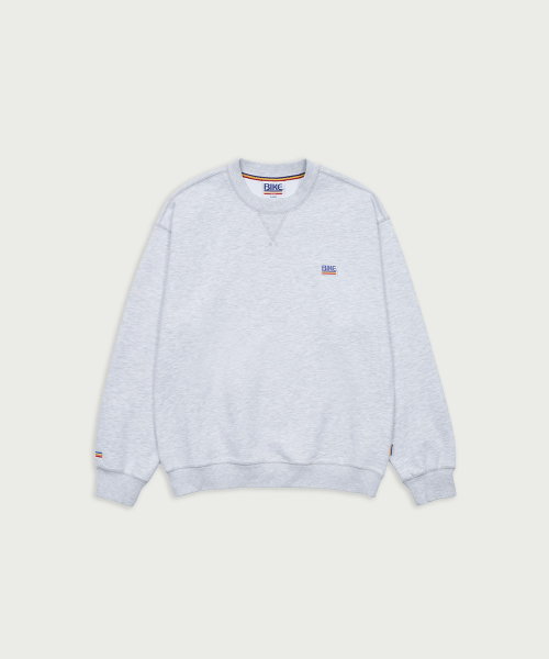 Базовый свитшот с маленьким лого _ Heather Gray
