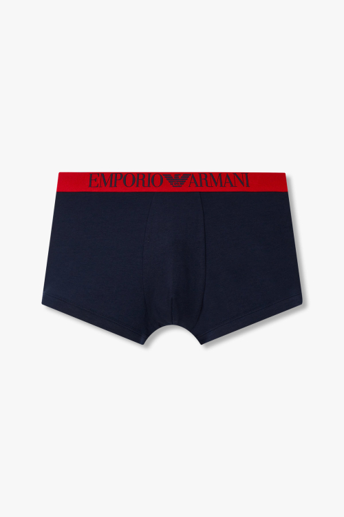 EMPORIO ARMANI UNDERWEAR мужские боксеры с логотипом Marine 0814312053