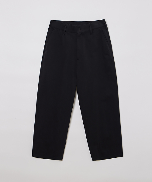MAN CLASSIC CHINO PANTS DEEP BLACK