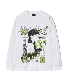 CONFUSION LONGSLEEVE - WHITE