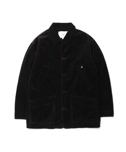 VOYAGE CODUROY WORK JACKET Grey