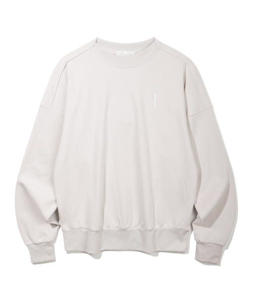 Укороченный свитшот Comfort Logo BK8908 Beige