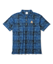 M GN LOGO PATTERN SS POLO LQ3IX02M