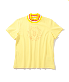 W GN BIG CIRCLE LOGO MOCK-NECK SS T-SHIRTS LQ3IA02F