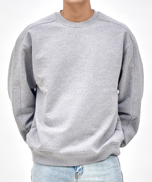 Оверсайз свитшот Moarmor (Grey)